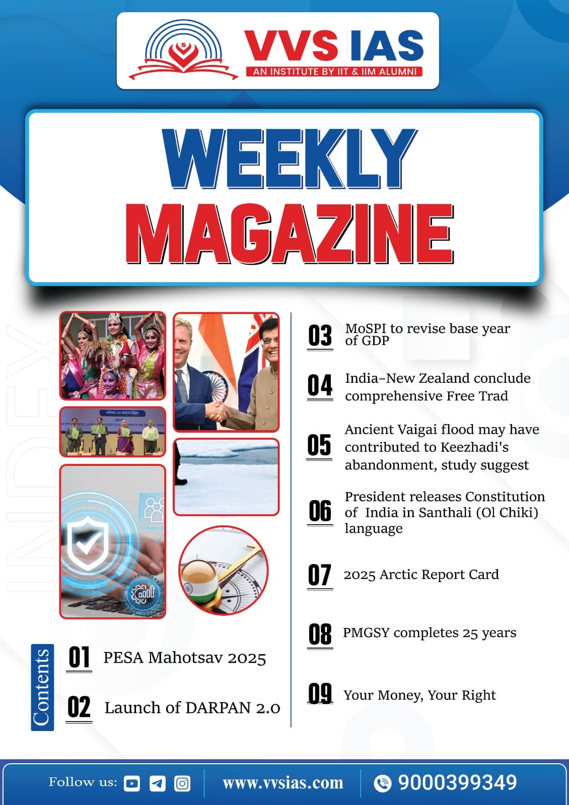 VVS IAS Weekly Current Affairs